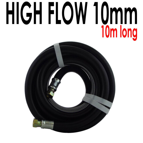 HIGH FLOW HOSE 10MM BORE X 10M