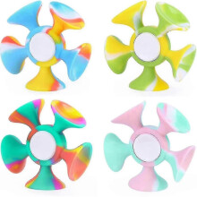 2025 4 Pack Fidget Toys Suction Cup Spinners & Darts Toy, Decompression Sucker Toys Indoor Outdoor Soft S