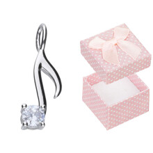 Pendentif goutte en argent avec zircon cubique olivine, petit pendentif en forme de larme plaqué rhodium