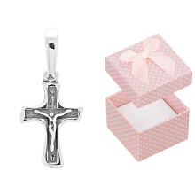 Pendentif rond en argent avec zircon cubique - Pendentif femme - Oiseau sur une branche - Argent
