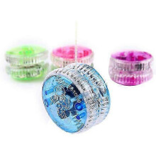 LED Light Up Yo-Yo for Kids, Beginner Yo Yo for Children, Responsive Ball Bearing Yo Yo, 4-Pack