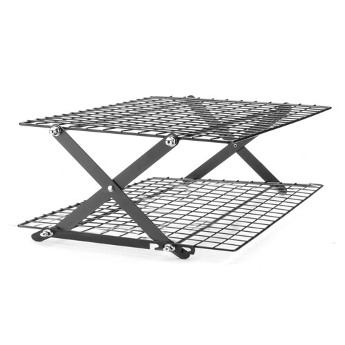 Sturdy pliable Kitchen refrigerating Rack With Nonstick-Double