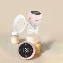 Electric Breast Pump, Pain-Free, with LCD Display and Memory Function, 3 Modes and 9 Adjustable Levels