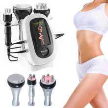3-in-1 Ultrasound Fat Burning Device for Body Shaping and Skin Tightening with Adjustable Intensity