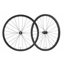 Roues 28" Shimano G105 WH-RS710 C32 CL TL 12/142 mm Carbone Gravel 24 trous