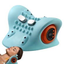 Appareil de massage Shiatsu pour la nuque, le dos et les épaules, correcteur de posture portable et dispositif de traction cervicale