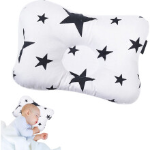 Coussin de positionnement pour bébé, soutien de la tête, oreiller de sommeil anti-déformation pour nourrisson, 22 x 32 x 6 cm