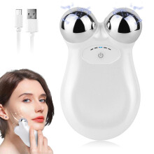 Appareil facial à microcourant 5 en 1, masseur facial multifonction, 350 mAh, pour lutter contre le vieillissement, lifter et raffermir la p