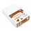 Drap-housse éponge blanc 160x200 001 KARO 1