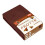 Drap-housse en éponge 160x200 chocolat 042 KARO 1