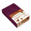 Drap-housse en éponge 200x220 prune 027 KARO 1