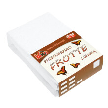 Drap-housse éponge blanc 90x200 001 KARO