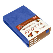 Drap-housse en éponge 90x200 saphir 029 KARO