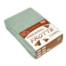 Drap-housse en éponge 180x200 olive 013 KARO