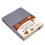 Drap-housse en jersey 160x200 graphite 070 KARO 1