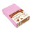 Drap-housse en éponge 80x160 rose clair 018 KARO 1