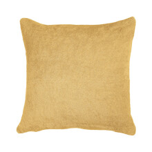 Taie d'oreiller en éponge 40x40 sable moutarde 056 épaisseur KARO