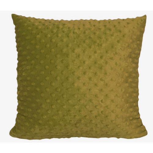 Taie d'oreiller 40x40 Minky olive 38