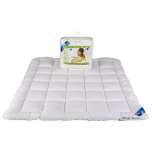 Couette anti-allergique 240 x 260 cm, usage médical, 2400 g, blanche