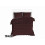 Drap-housse en coton 160 x 200 cm, référence 1842E, bordeaux, coloris simple 1