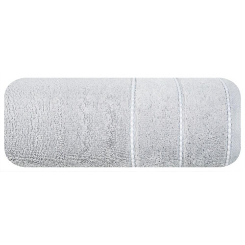 Serviette Mari 30x50 argentée 500g/m2 éponge