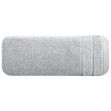 Serviette Damla 30x50 cm, éponge argentée 500 g/m²