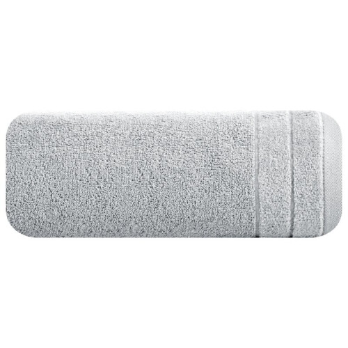 Serviette Damla 30x50 cm, éponge argentée 500 g/m²