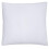 Taie d'oreiller 40x40 blanche unie 1