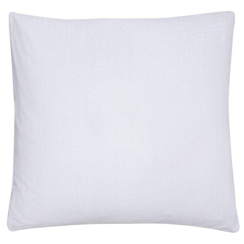 Taie d'oreiller 40x40 blanche unie