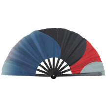 Sterke kunststof vechtsport Kung-Rood zwart blauw A
