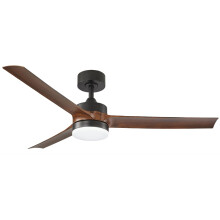 Tribesigns plafondventilator van 130 cm met verlichting en afstandsbediening, dimbare ledverlichting