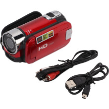 Full-HD-Camcorder mit 270 drehbarem Objektiv, 2,7-Zoll-Farbbildschirm, 16-fachem Zoom, digitale Videokamera