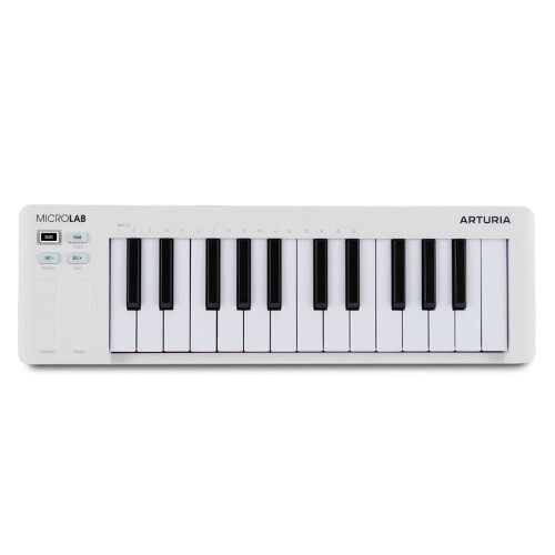 Arturia MicroLab mk3 Blanco - Controlador MIDI compacto