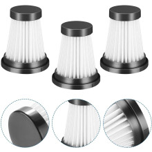 Paquete de 6 filtros HEPA de repuesto para aspiradora inalámbrica, compatibles con las aspiradoras de mano K12 Pro y K13, lavables.