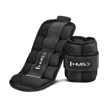 JUSTERBARE ANKEL OG HÅNDÅD VÆGT 2 x 2,5 kg HMS ONK05