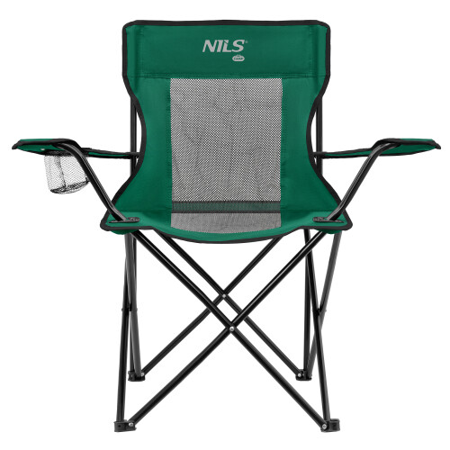 NC3302 NILS CAMP GRØN-SORT CAMPINGSTOL