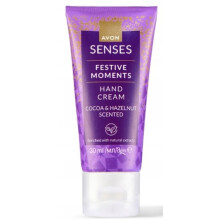Crema de manos AVON Senses Festive Moments de cacao y avellana 30 ml
