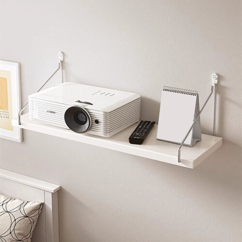 Modifiable Wood Projector Mount Works In Various Rooms-Ivory 1
