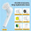 Brosse à récurer électrique multi-usage avec 5 têtes de brosse, 9