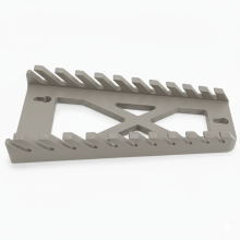 Organizzatore per chiavi a forchetta e ad anello, supporto da officina grigio