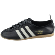 (40 2/3) adidas JAPAN Casual Trainers in Schwarz Wei? f?r Damen und Herren