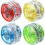 4 Pieces Acsergery Gift Led Light Beginner String Trick Ball for Kids Plastic 1