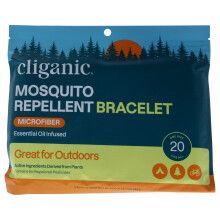 Microfiber Repellent Bands by Cliganic for Unisex - 20 Pc Band