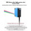 RGB Color Photoelectric Sensor Automation Industries Color Mark Code Sensor Paint Packing Machine Color Mark Sensor A 4