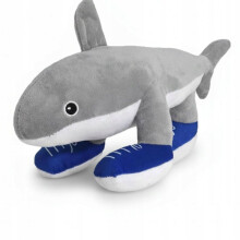 Tiburón de peluche con zapatos, mascota adorable, tralalero, tralala, tamaño grande