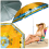 Parasol de jardin à motif plage 1