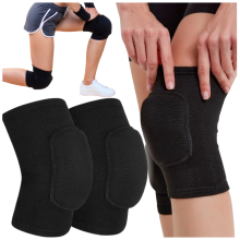 Ginocchiere elastiche sportive per pallavolo resistenti
