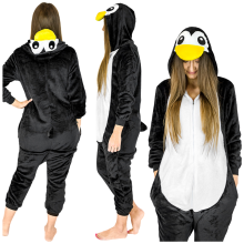 Pigiama Kigurumi Tutina - pinguino Pigiama Kigurumi Tutina - pinguino