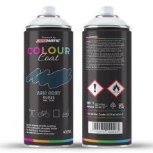 ProMatic Colour Coat Ash Grey RAL 7016 Gloss 1K Acrylic Spray Paint 400ml