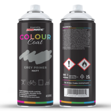 ProMatic Colour Coat Grey Primer Matt Spray Paint 400ml